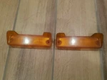 1966 Chevelle Malibu Camino Factory Amber Parking Turn Signal Len Pair. Fixed Price $24.99.