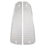 For 1963-1964 Plymouth Savoy Back Up Light Lenses, Sold As Pair Trim Parts. Fixed Price $83.95.