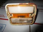 1971-72 Pontiac Gto Mans Front Fender Right Side Marker Lamp Len. Fixed Price $15.00.