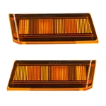 Fit For Freightliner Cascadia 2018-UP Led Amber Turn Signal Lamp. Fixed Price $30.59.