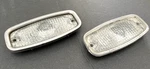 1967 1968 Chevy Camaro Oem Parking Light Lamp Lens Pair Sae Dp Guide 12 Gm. Fixed Price $38.00.