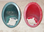 1967 1968 Mustang Cs Gta Shelby Orig Lh+rh Front Parking Signal Light Bezels. Fixed Price $69.00.