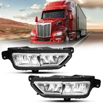 Fog Lights Assembly Fit For 2023+ Peterbilt 579 Truck Dot/sae Pair. Fixed Price $299.99.