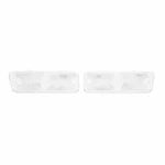 New Pair Of Clear Parking Light Lens Trim Parts Fits 1966 Biscayne A2441C. Fixed Price $78.74.