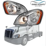 For 2008-2016 Freightliner Cascadia Halogen Type Left & Passenger Headlights. Fixed Price $149.99.