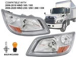 Headlight Fits Hino 2006 - 2020 238 258 268 338 165 185 With Bulb Pair. Fixed Price $259.98.