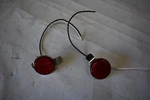 1949-1950 Chevrolet Belair Led Tail Light Reflector Replacement, 6 / 12 Volt. Fixed Price $29.95.
