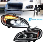 Led Drl+signal For 2004-2013 Freightliner M2 106 112 Projector Headlights Black. Fixed Price $371.29.