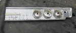 1960 Lincoln Mark V Left Continental Tail Light Panel Moulding Colb 6540317-A. Fixed Price $95.00.