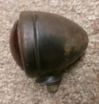 Vintage Guide R8-58 Bullet Light With Red Glass Lens Car Auto Motorcycle. Fixed Price $49.00.