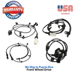 4 Abs Wheel Speed Sensor Front Rear & Fit Ford Edge Lincoln Mkx 2007-08 Fwd. Fixed Price $47.50.