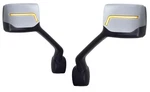 Kenworth T680 T880 Hood Mirror With Led Turn Signal Light Chrome Pair. Fixed Price $179.99.