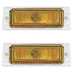 Oer 6 Volt Amber Park Lamp Assembly Set 1947-1953 Chevrolet Pickup Truck. Fixed Price $84.98.