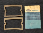 Nos Ford # D3AZ-13211-A Parking Lamp Gaskets Pair. Fixed Price $15.99.
