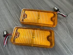 1967 1968 Led Chevy Pickup Truck C10 Amber Turn Signal Parking Light Lens Pair. Fixed Price $49.99.