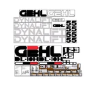 Gehl DL10H55 Complete Decal Kit - 7 Year Vinyl!. Fixed Price $239.98.