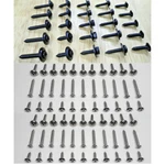Set Of 91 Black/chrome Interior Screws! Fits Chevy Corvette Camaro Pontiac Etc. Fixed Price $29.95.