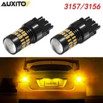 2X 3157 Amber Led Turn Signal Parking Light Bulb Super Bright 4300K Canbus 3156. Fixed Price $13.29.