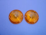 1957 Chevrolet Bel 210 150 Parking Light LENS-GUIDE-AMBER-PAIR-NEW-5947754. Fixed Price $13.99.