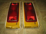 Nos Gm Delco Guide 1968 Pontiac Safari Station Wagon Tail Light Lamp Lenses. Fixed Price $104.50.