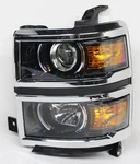 Oem Left Driver Side Halogen Headlamp For Chevrolet Silverado 1500 Lt, Wt. Fixed Price $249.99.