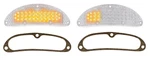 United Pacific Clear Sequential Led Parking Light Set 1955 Chevy Bel Air 150 210. Fixed Price $114.98.