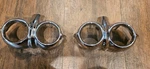 1958 Chevrolet Impala Belair Biscayne Front Grill Chrome Turn Housings. Fixed Price $355.00.