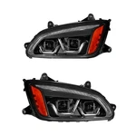 Pair Fit For Kenworth T660 2008-2018 Led Bar +turn Signal Projector Headlight. Fixed Price $269.94.