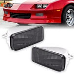 For Chevy Camaro 1985-1992 Smoke Lens Front Bumper Turn Signal Light #5975681. Fixed Price $31.94.
