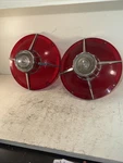 Pair Oem 1963 Ford Galaxie 500 Xl Tail Light Lenses Fomoco Backup Socket. Fixed Price $85.31.