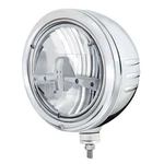 United Pacific 32770 Headlight Embossed Stripe, 5 Led, Rh/lh, 7", Round, Polishe. Fixed Price $395.95.