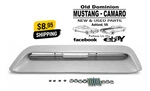 1967-1968 Mustang Hood Scoop Assembly W/ Insert Driver. Fixed Price $104.95.