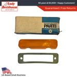 1964 Plymouth Belvedere Turn Signal Lamp Light Amber Lens W/ Gasket 2495507 Nos. Fixed Price $130.34.