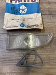 1960 61 62 Valiant Fury Belvedere Body Mopar Nos Lh Signal Light Lens 2275211. Fixed Price $75.00.
