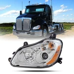 Sterlix Kenworth T680 Headlights Headlamps Replace Driver Side Left, Chrome. Fixed Price $301.03.