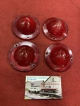 61-67 C1 C2 Corvette Taillight Lamp Lenses-guide Ri 58-GM #5948749 Set. Fixed Price $49.95.