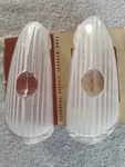 Pair Of Nos 1949 Ford Parking Light/lamp Lenses, Part # 8A-13208 And 8A-12309. Fixed Price $51.95.