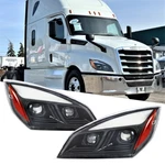 For 2018-2024 Freightliner Cascadia Full Led Black Headlights Headlamps Lh Rh. Fixed Price $379.00.