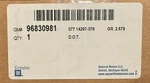 Gm 96830981 Driver Side Tail Light Lamp Chevy Sonic 2012-2015 New Oem. Fixed Price $120.00.