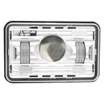 For Mack CS300P Mid-liner 86-92 Headlight 4X6" Rectangular Chrome Projector Led. Fixed Price $320.87.