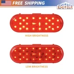 Pair Fit For Volvo Vnl Vnr Mack Anthem Hi/lo Beam Tail Light Assemblies Red Led. Fixed Price $31.20.