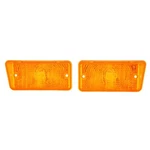 For 1970 Chevelle Parking Light Lens, Amber, Sold As Pair Trim Parts. Fixed Price $73.55.
