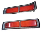 1972 1973 Lincoln Continental Mark Iv Tailights Lens Set Of. Fixed Price $101.00.