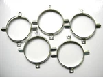 Set Of 1961 Chevrolet Tail Light Aluminum Trim Ring Ornament 5951957. Fixed Price $55.00.