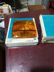 703539 Nos 1973 - 1974 Chevy Gmc 40/50/60 Truck Park Light Signal Lamp Lens.. Fixed Price $12.00.