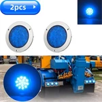 Blue 16LED 4INCH Round Tail Light Stop Turn Signal Lamp For Truck Trailer 2PCS. Fixed Price $22.92.