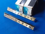 Nos Gm # 3779671 Corvette Name Plate Emblems Pair 1961 Only. Fixed Price $124.99.