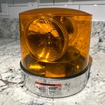 Target Tech Warn-a-lite Rotating Beacon Light Model Amber 12V Tested. Fixed Price $125.00.