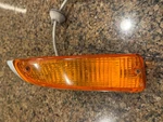 1972-73 Mercedes R107 Early 350SL 450SL Cat Eye Right Turn Signal Assembly Bosch. Fixed Price $199.99.