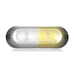 Maxxima M20384WYCL White/amber Ultra Thin Led 4.4 Inches,. Fixed Price $71.99.